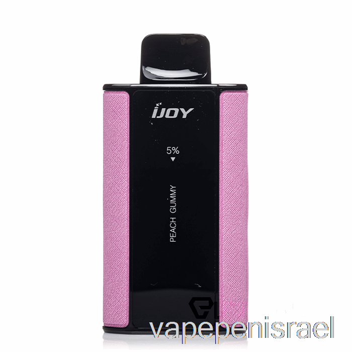 חד פעמי Vape Israel Ijoy Captain 10000 גומי אפרסק חד פעמי